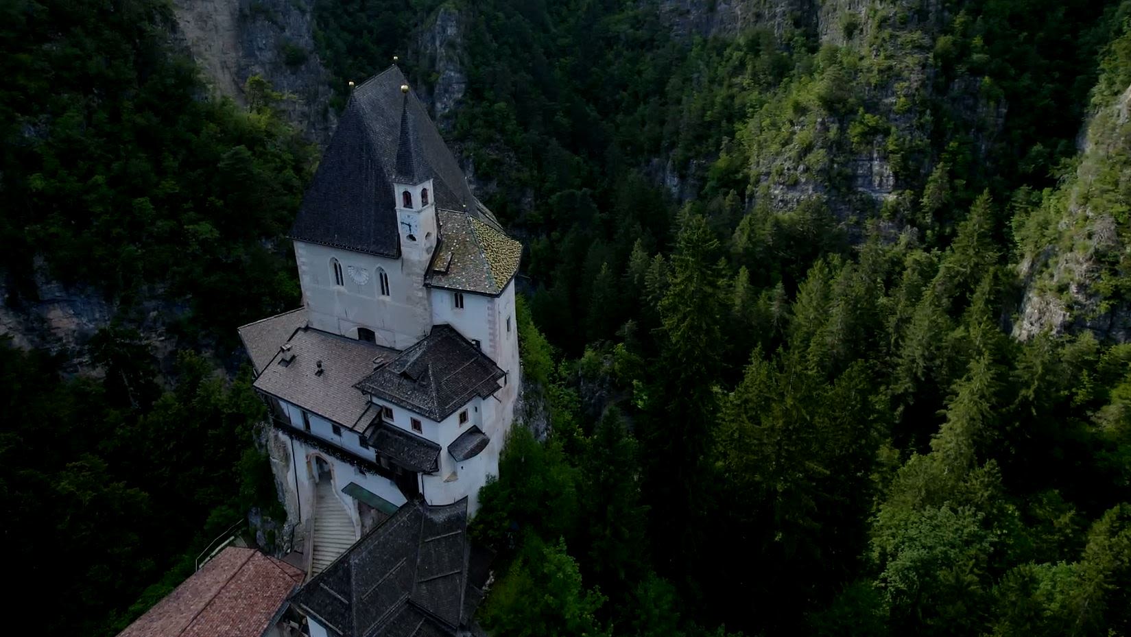 San Romedio monastery. /CGTN Europe
