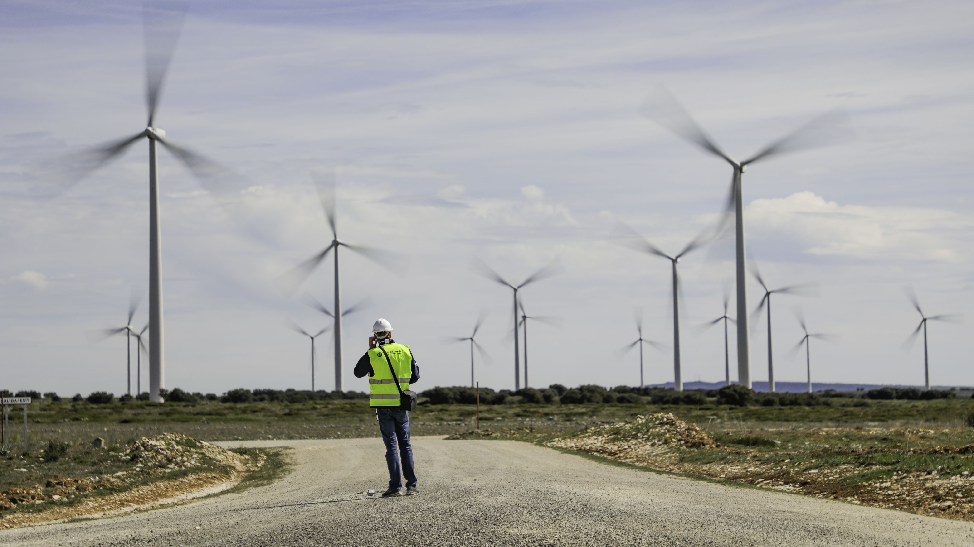 CTG wind turbines, Las Loras, Spain