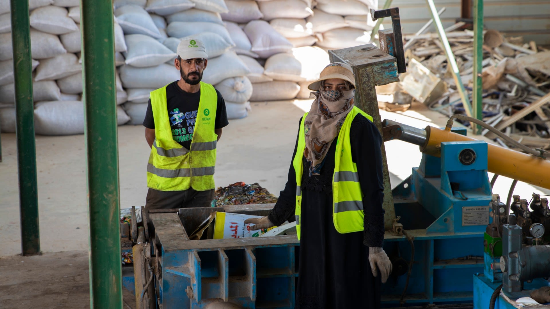 Syrian refugees are showing the way for recycling.