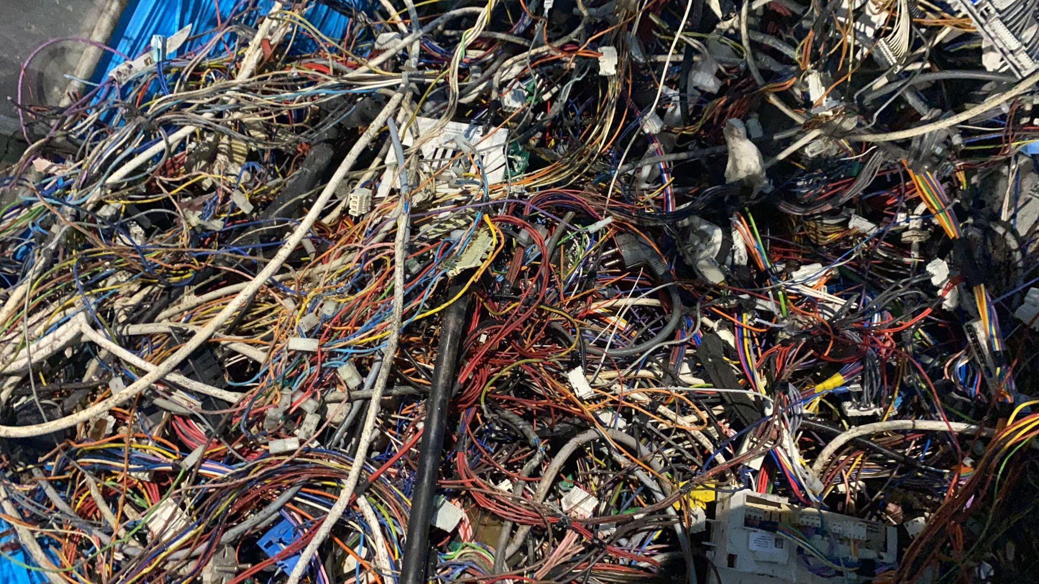 The levels of e-waste are rising all the time.