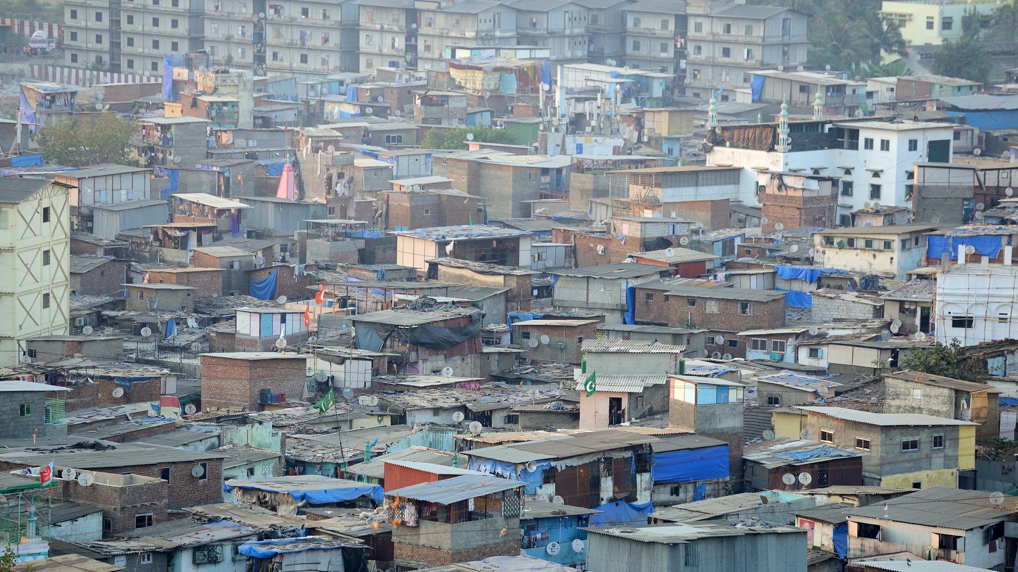Mumbai is said by some to be the world's slum capital.