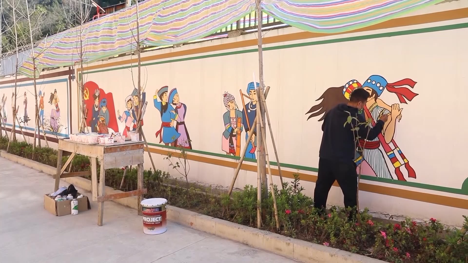 ...and shared areas beautified.