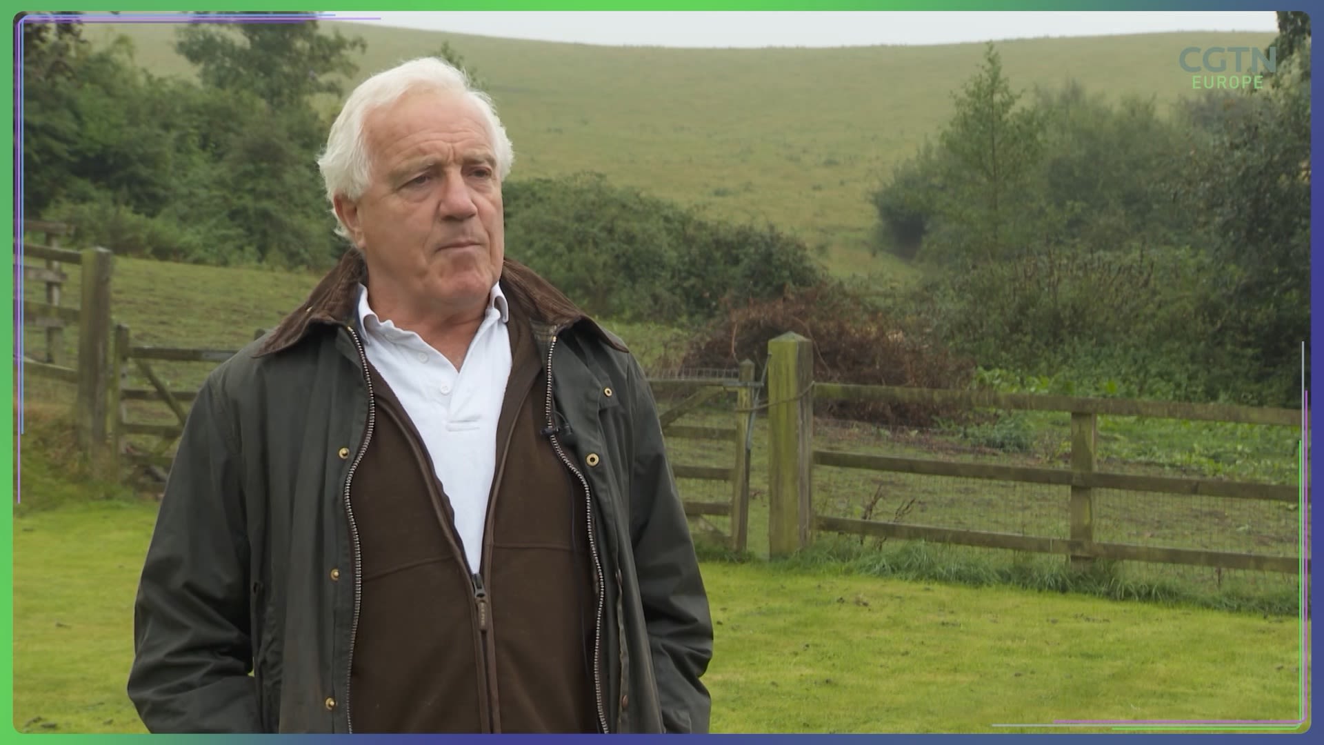 Farmer Tom Morrison has returned to a more natural way of keeping livestock.
