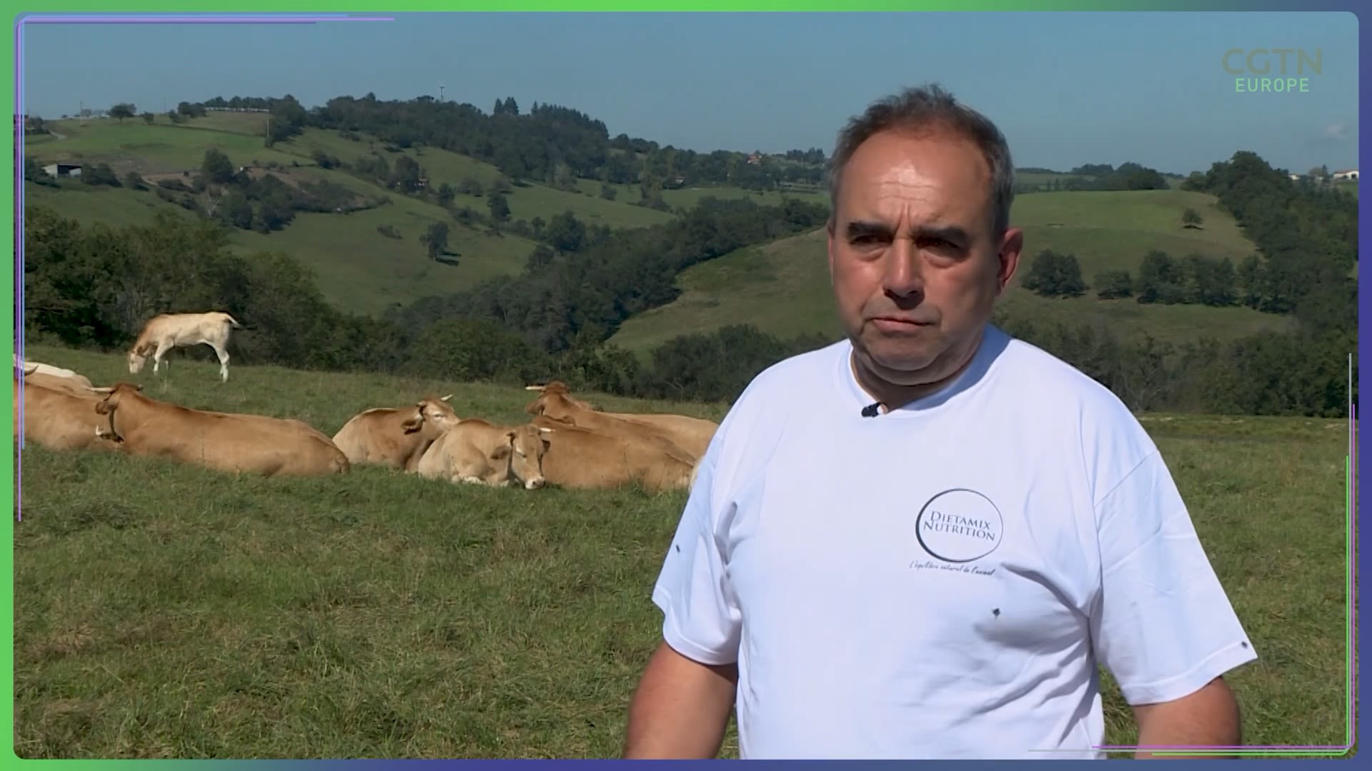 Cattle farmer Floreal Fernandez fears the eco-cost of shipping soya.