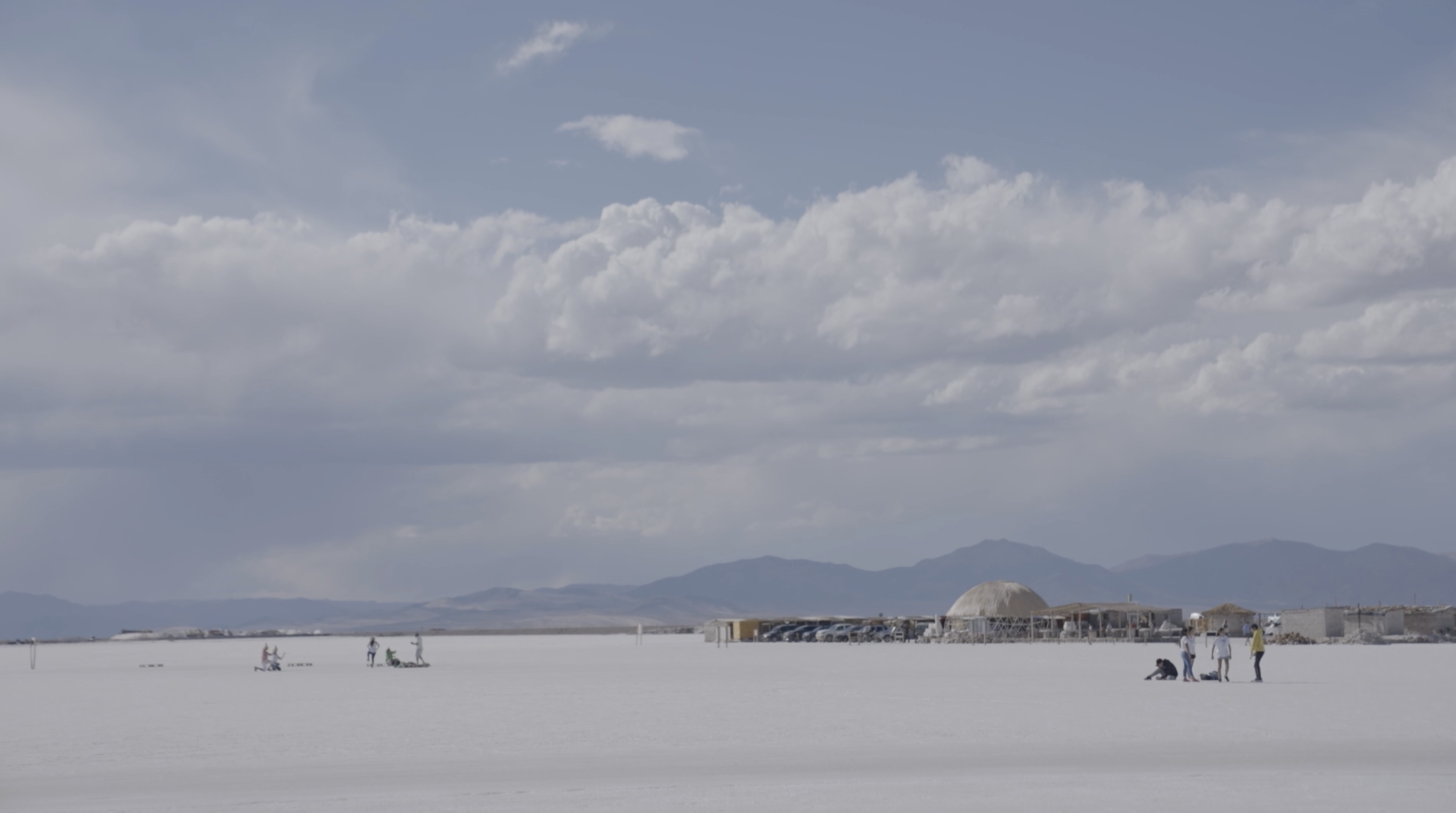 The salt flats in the Argentine province of Salta. 