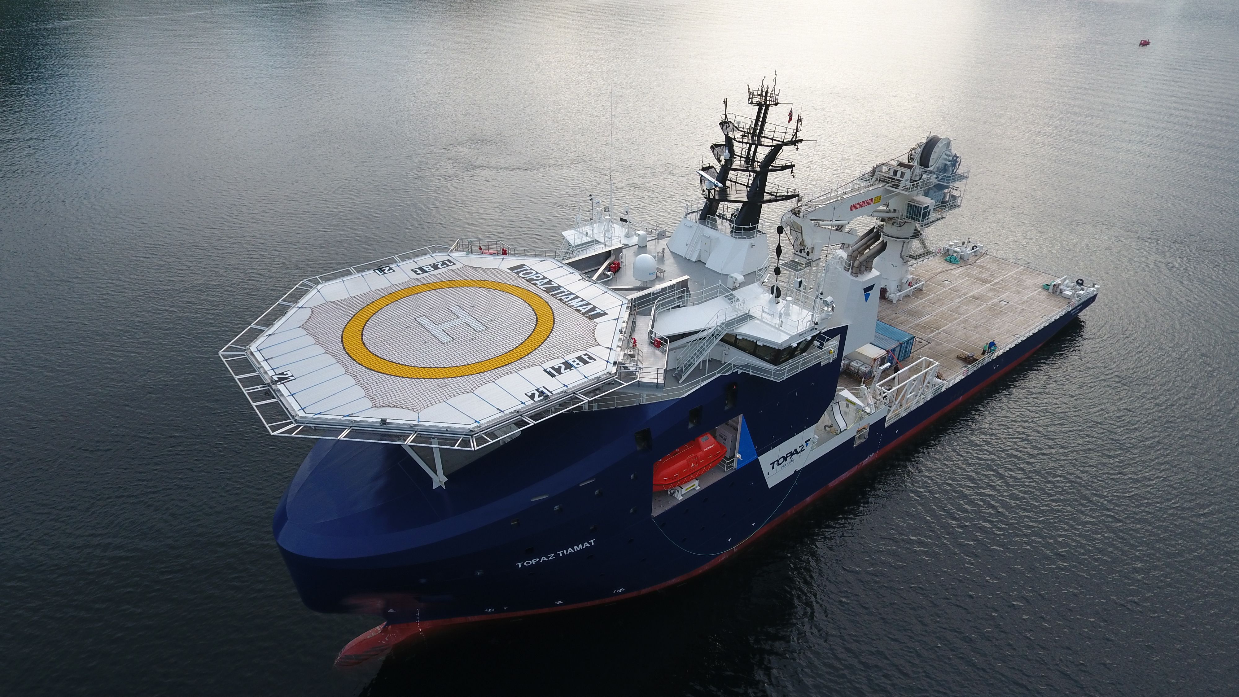 MV Topaz Tangaroa has been converted to a Multi-Role Ocean Surveillance ship