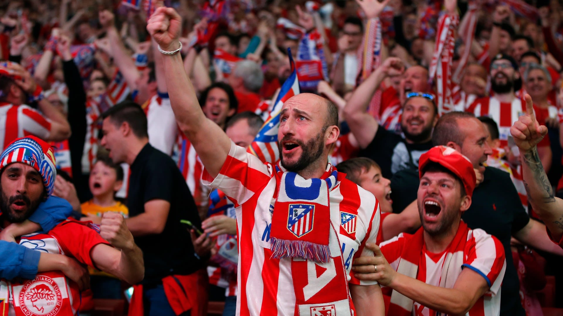 Atletico fans, known as Rojiblancos, took to social media to protest about the ESL.
