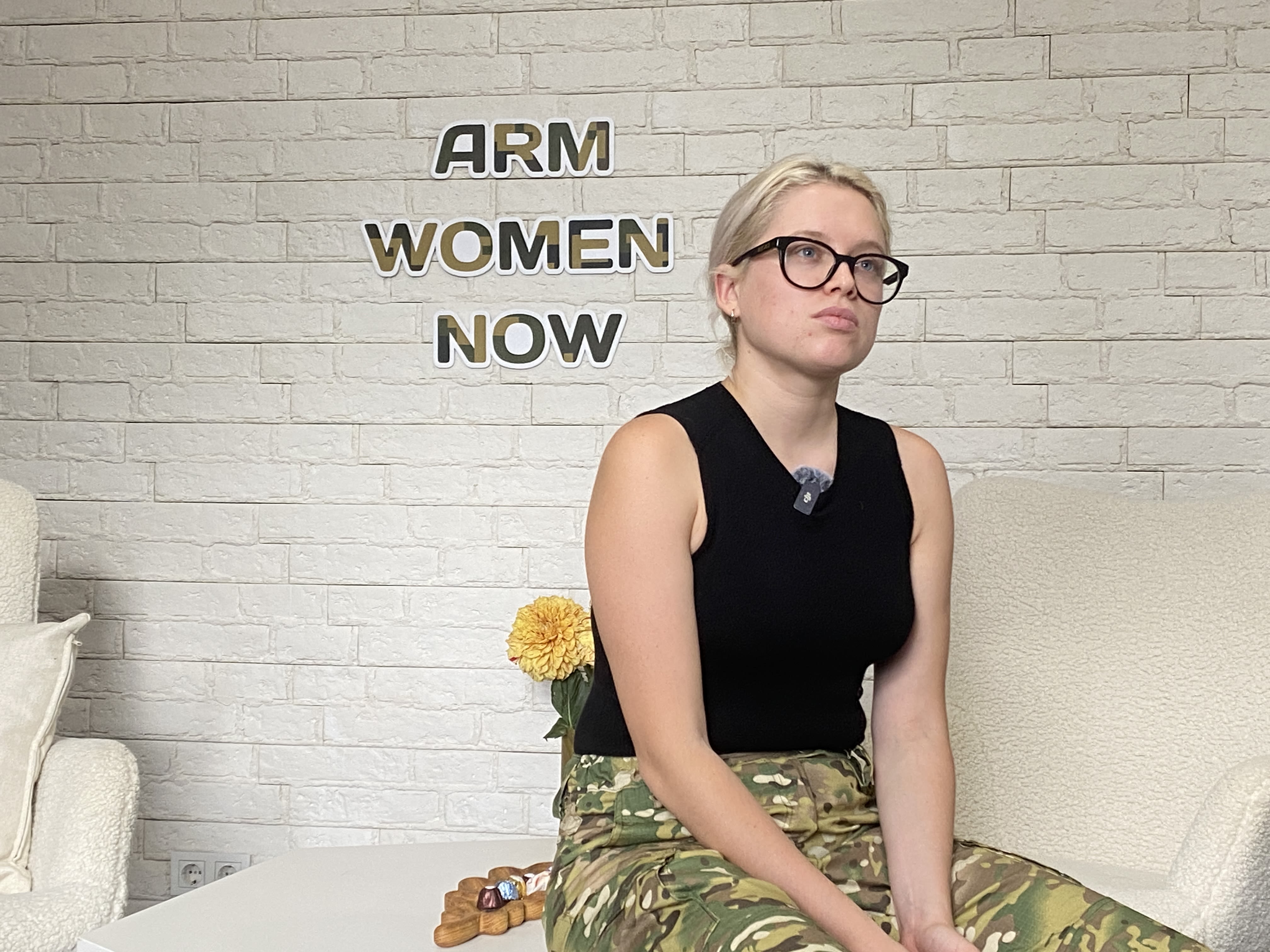 Arm Women Now aims to clothe female soldiers.