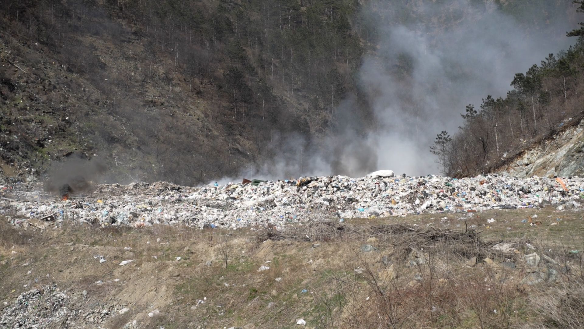 Dump fires can rage unchecked for years.